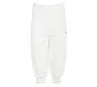Winshape Wbe12 Women's Airy Casual 3/4 High Waist Tracksuit Bottoms All-Fit Style Fitness Leisure Sports, Womens, WBE12-WEISS-M, White, M