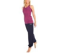 WINSHAPE Wh12 Women's Functional Airy Casual High Waist Training Trousers, womens, Track Pants, WH12, Night blue, XS