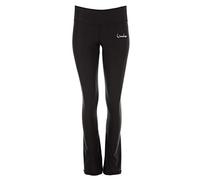 WINSHAPE Women's Boot Cut Leggings, Women's Functional Boot Cut Leggings, Bcl102, Black, Slim Style, Fitness, Leisure, Sports, Yoga, Workout