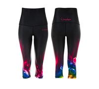 WINSHAPE Women's Damen Functional Power Shape 3/4-tights Leggings Anti-rutsch High Waist Hwl202, Cosmic, Slim Style Fitness Freizeit Sport Yoga Workout 3¾ leggings