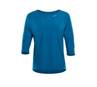 WINSHAPE Women's Dt111ls Functional Light and Soft ¾ Sleeve Top Yoga Shirt, Teal Green, L