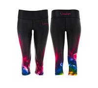 Winshape Women's Functional Power Shape 3/4 Tights Leggings Non-Slip AEL102 Cosmic Slim Style Fitness Leisure Sports Yoga Workout XL