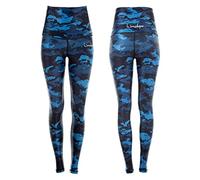 WINSHAPE Women's Functional Power Shape Tights High Waist Hwl102, Camo Print