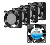 WINSINN 25mm Fan 5V Hydraulic Bearing Brushless 2510 25x10mm for DIY Mini Cooling PCB/Notebook/Graphics card - High Speed (Pack of 5Pcs)