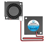WINSINN 30mm Blower Fan 12V 3010 Dual Ball Bearing 30x10mm Turbine Turbo - High Speed (Pack of 2Pcs)