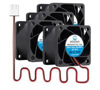 WINSINN 40mm DC 24V 4028 Dual Ball Bearing Brushless Cooling Fan (Pack of 4Pcs) - 1.57" x 1.57" x 1.57", 6000RPM, 8.67CFM, 30dBA, 2-Pin, Compatible with Desktop, Server, 3D Printer