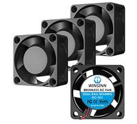 WINSINN 40mm Fan 12V Dual Ball Bearing Brushless 4020 40x20mm for Cooling 3D Printer Extruder/Inverter - High Speed (Pack of 4Pcs)