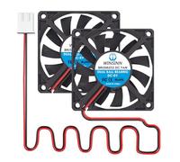 WINSINN DC 70mm Fan 5V 7010 Dual Ball Bearing Brushless Cooling 70x10mm 2PIN (Pack of 2Pcs)