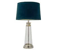 Crossland Grove Eton Table Lamp Teal, Blue