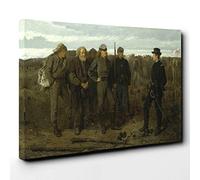 Winslow Homer Prisoners from The Front Canvas Print | Gallery Wrapped 30mm Frame Wall Art | 30x20 inches | Ready to Hang | Modern Picture | Living Room Bedroom Lounge Office