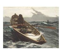 Winslow Homer The Fog Warning Large Art Print Poster Wall Decor Premium Mural