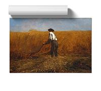 Winslow Homer The Veteran in a New Field | Unframed Wall Art Print | Ready to Frame Poster | Modern Home Decor Picture | Artwork for Living Room, Bedroom or Office | A1 (59.4x84.1 cm)