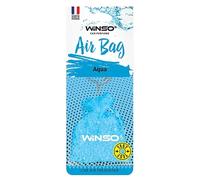 WINSO Air Bag Car Air Freshener, French Scents, 10 Scents Variety, Hanging Sachet Type, 30 Days Duration (Aqua)
