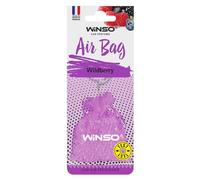 WINSO Air Bag Car Air Freshener, French Scents, 10 Scents Variety, Hanging Sachet Type, 30 Days Duration (Wildberry)