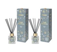 Winso Reed Diffuser Apple Tart Scent Christmas Magic Moments Perfume 2X100Ml