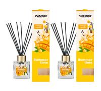 Winso Reed Diffuser Mango Vanilla Scent Home Reed Diffuser Perfume 2X100Ml