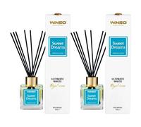 Winso Reed Diffuser Premium Perfume Sweet Dreams Scent Royal Series 2X100Ml