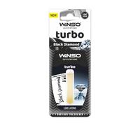 Winso Turbo Car Air Freshener, Long Lasting, 5 ml (Black Diamond)