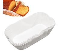Winsome 40 Pcs Loaf Tin, Disposable Bread Baking Paper Tins Non Stick Cake Tin Parchment Paper Greaseproof Paper Cake Tin Liners for Muffins Cupcakes Mini Snacks (2lb)