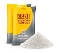 Winsome Heavy Duty Wallpaper Paste for the Wall - 10 Roll Sachet All-Purpose Adhesive With Long-Lasting Bond | Perfect for DIY Home Projects, White (Pack of 2)