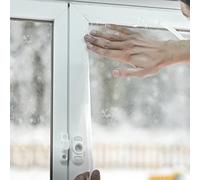 Winsome Window Insulation Film for Winter, Secondary Glazing Window Insulation Film for Windows and Doors, Transparent Thermal Window Film with Double Sided Tape | 4.5 sq m (3m x 1.5m) (90601)
