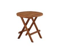 Winson Outdoor Teak Round Folding Table 50cm