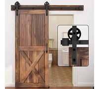 WINSOON 6FT/183cm Sliding Barn Door Hardware Track Kit