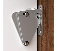 WINSOON Barn Door Lock Hardware Stainless Steel Sliding Privacy Latch for Closet Shed Pocket Doors Wood Gates