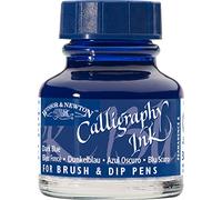 Winsor and Newton Calligraphy Ink 30ml 222 Dark Blue (Bttl)