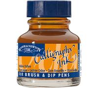 Winsor and Newton Calligraphy Ink 30ml 744 Yellow Ochre (Bttl)
