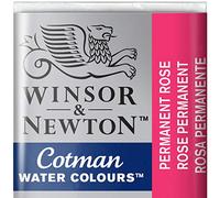 winsor and newton cotman half pan watercolours - PERMANENT ROSE