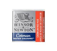 Winsor and Newton Cotman Watercolour Half Pan Paint - Cadmium Red Hue