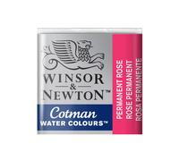 winsor and newton cotman half pan watercolours - PERMANENT ROSE