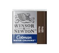 winsor and newton cotman half pan watercolours - SEPIA
