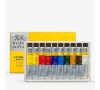 Winsor and Newton Galeria Acrylic Paint Set of 10 Colours in 20 ml Tubes, Water Based Paint, Ideal for Paper, Canvas, Wood, Ceramic and Fabric