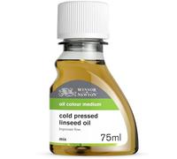 Winsor and Newton Oil Colour Cold Pressed Linseed Oil 75ml