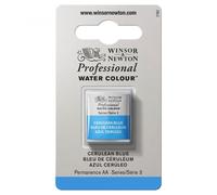 Winsor and Newton Professional Watercolour Half Pans - CERULEAN BLUE