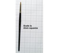 Winsor & Newton Series 7 Kolinsky Sable Water Colour Brush Miniature (size 3)