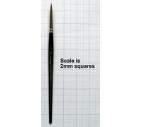 Winsor & Newton Series 7 Kolinsky Sable Water Colour Brush Miniature (size 5)