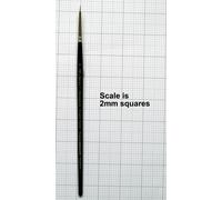 Winsor & Newton Series 7 Kolinsky Sable Water Colour Brush Miniature (size 0)