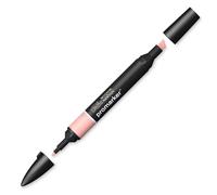 Winsor & Newton 0203622 ProMarker Professional Layout Marker - 2 Tips, Fine & Wide for Drawings, Design & Layouts - Mist Pink