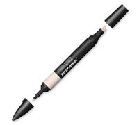 Winsor & Newton 0203630 ProMarker Professional Layout Marker - 2 Tips, Fine & Wide for Drawings, Design & Layouts - Antique White
