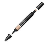 Winsor & Newton 0203634 ProMarker Professional Layout Marker - 2 Tips, Fine & Wide for Drawings, Design & Layouts - Light Pecan