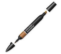 Winsor & Newton 0203636 ProMarker Professional Layout Marker - 2 Tips, Fine & Wide for Drawings, Design & Layouts - Coffee