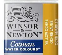 winsor and newton cotman half pan watercolours - YELLOW OCHRE