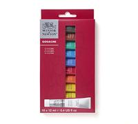 Winsor & Newton : Gouache Paint : 12ml : Set of 10