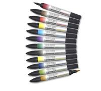 Winsor & Newton Watercolor Marker 290001 Multi-colored Pack of 12