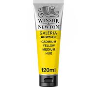 Winsor & Newton 120ml Galeria Acrylic Paint - Cadmium Yellow Medium Hue