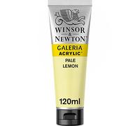 Winsor & Newton 120ml Galeria Acrylic Paint - Pale Lemon