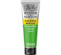 Winsor & Newton Galeria Acrylic Paint – Permanent Green Light – 120 ml